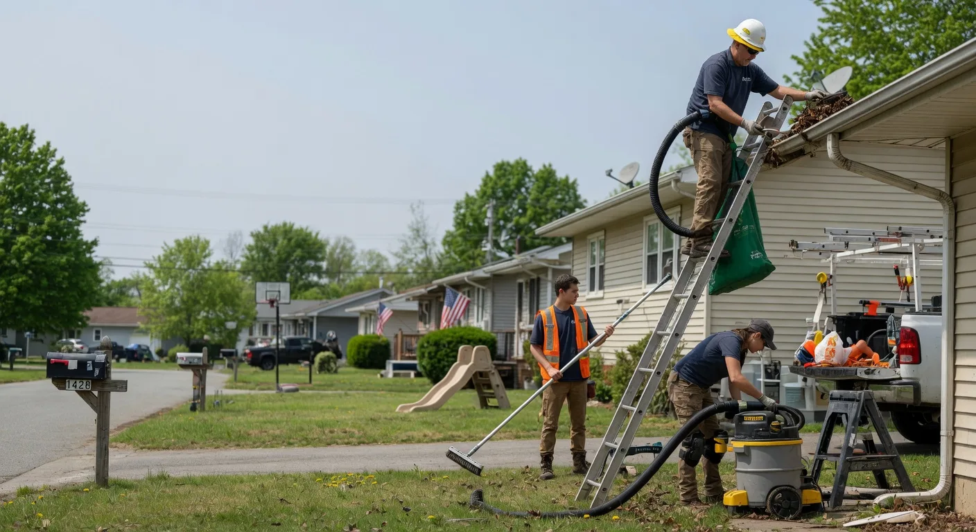 Gutter Installation in Morganfield, KY near me